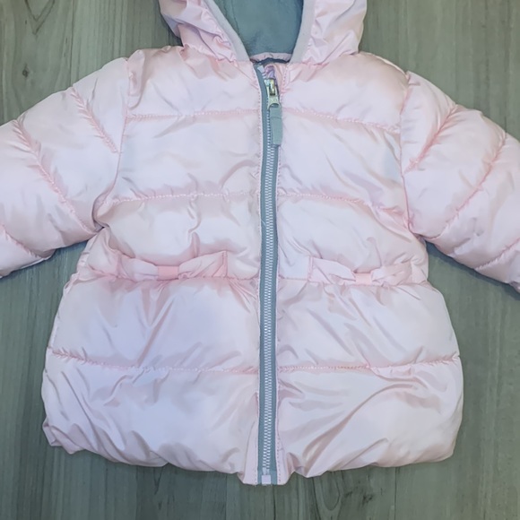 Pink Wonder Nation Puffer Jacket 18M VGUC - Picture 5 of 6